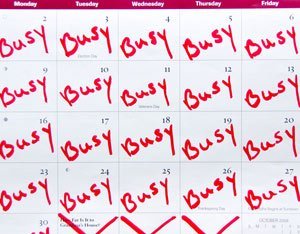 10 Ways to help manage your busy schedule