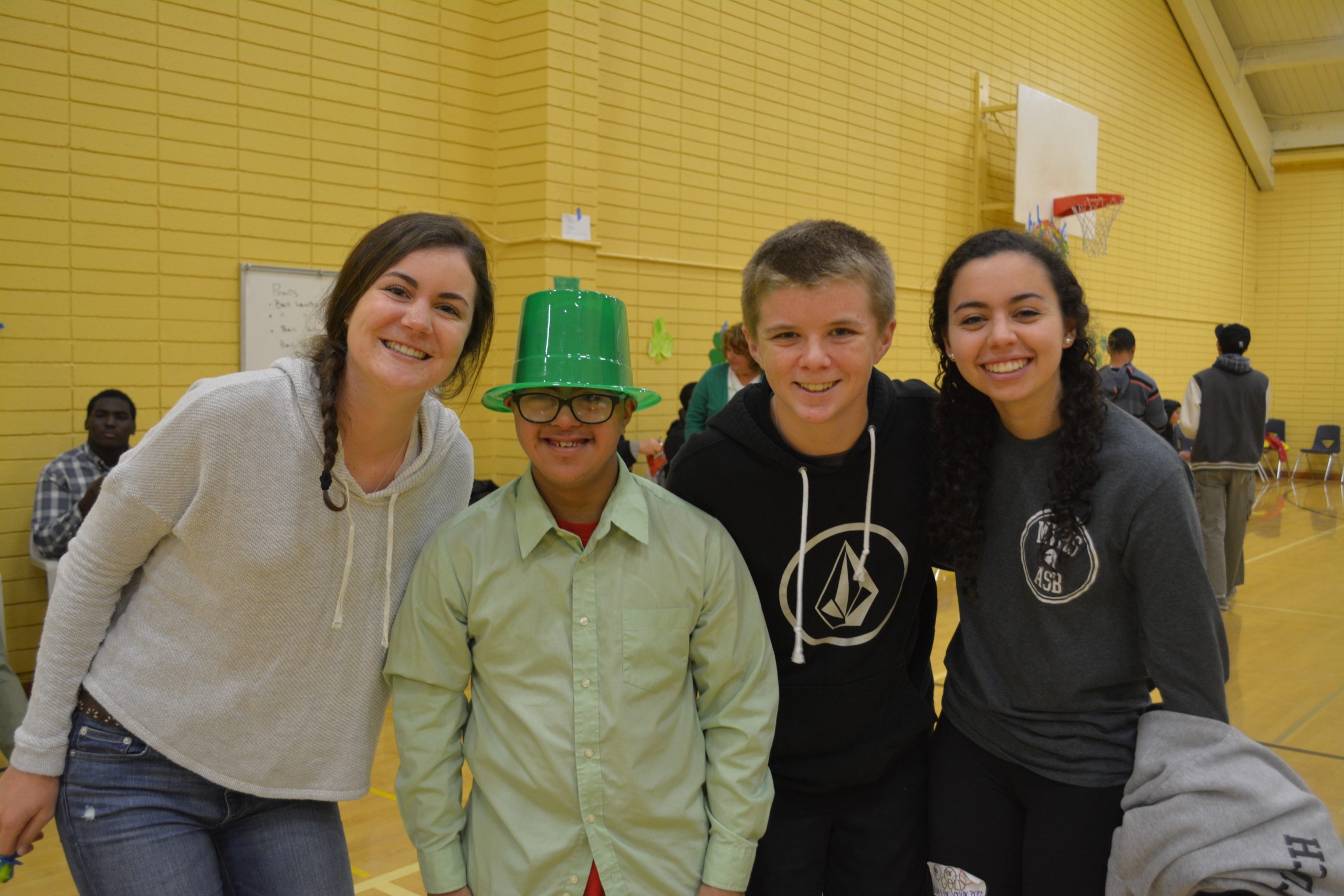 Spartan Buddies hosts annual St. Patrick's Day Dance in small gym