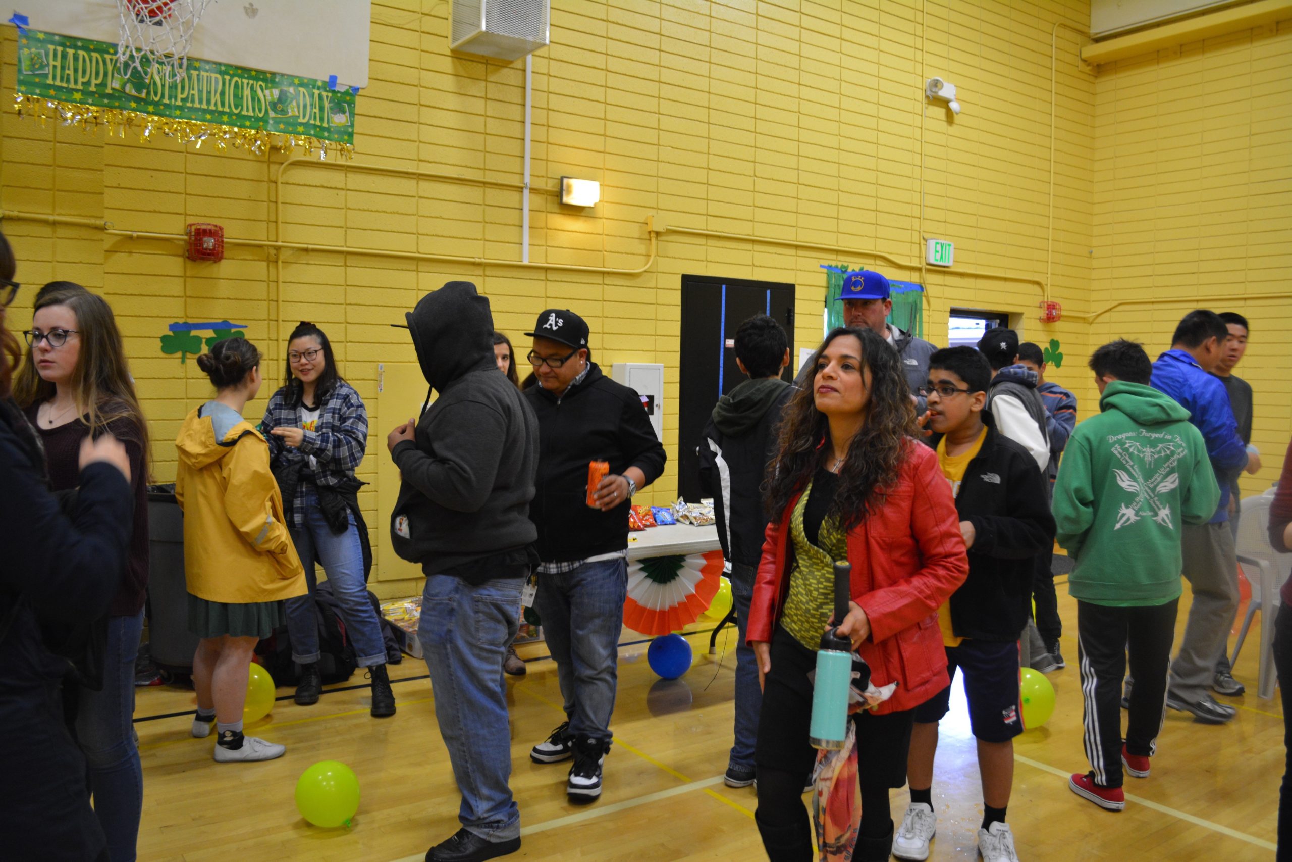 Spartan Buddies hosts annual St. Patrick's Day Dance in small gym