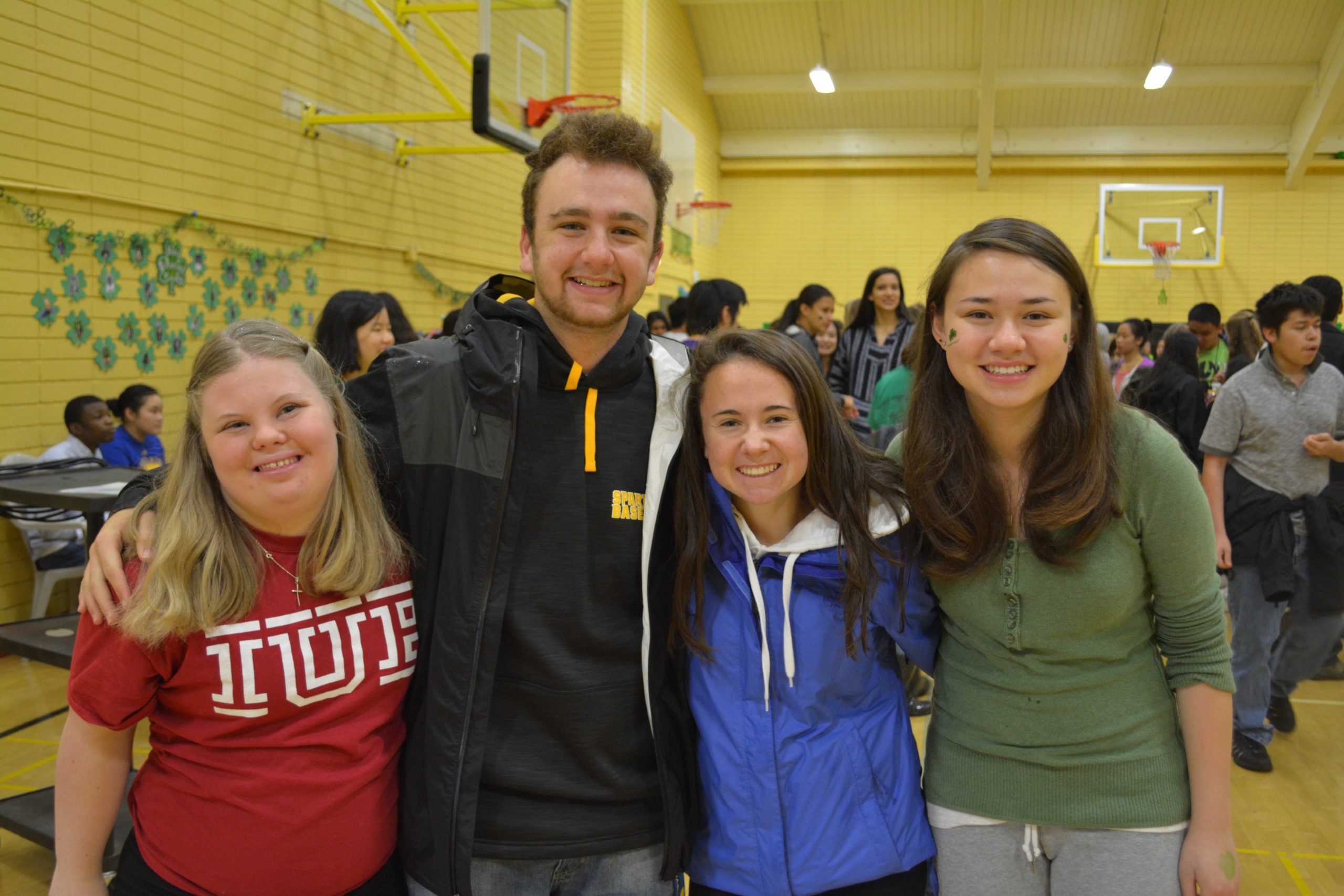 Spartan Buddies hosts annual St. Patrick's Day Dance in small gym