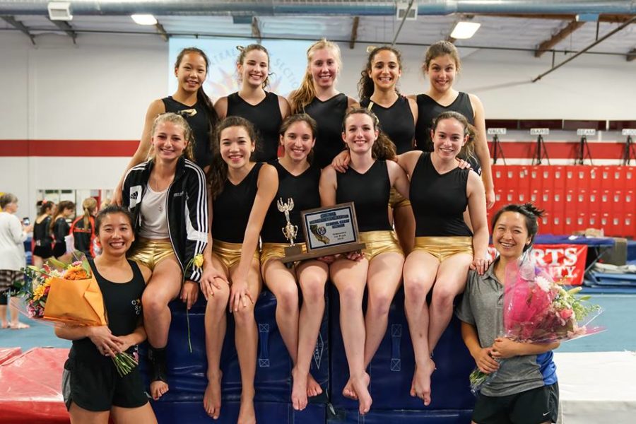Girls gymnastics team wins CCS
