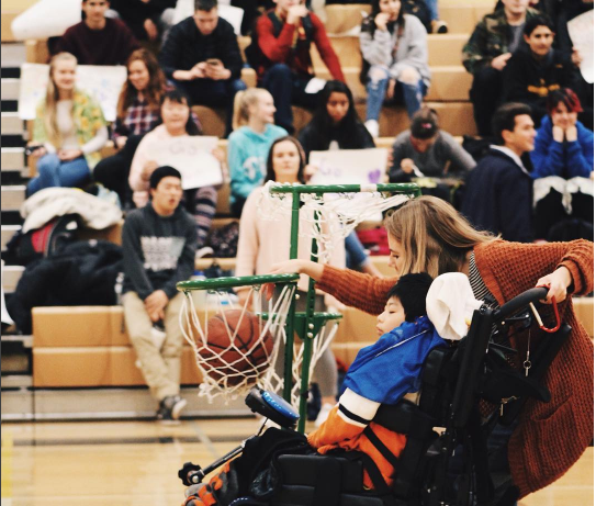 Spartan Buddies hosts Basketball Game for students with disabilities
