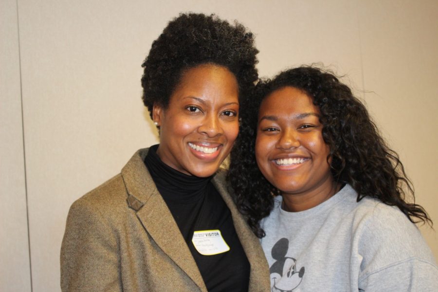 Hailey Wilson, a junior at MVHS, and her mentor, Juakita Berkley