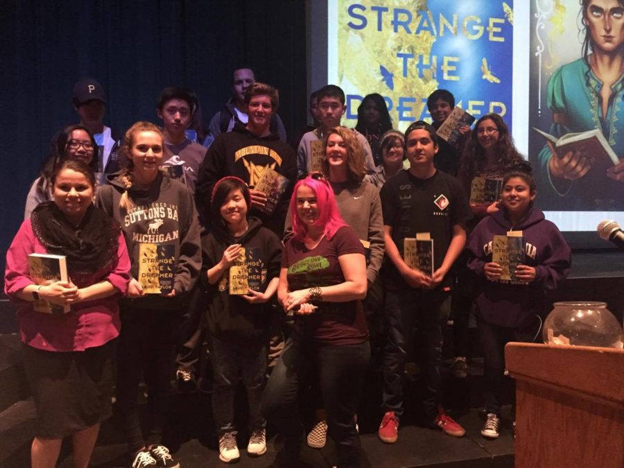 Laini Taylor, author of the Daughter of Smoke and Bone trilogy, visits MVHS