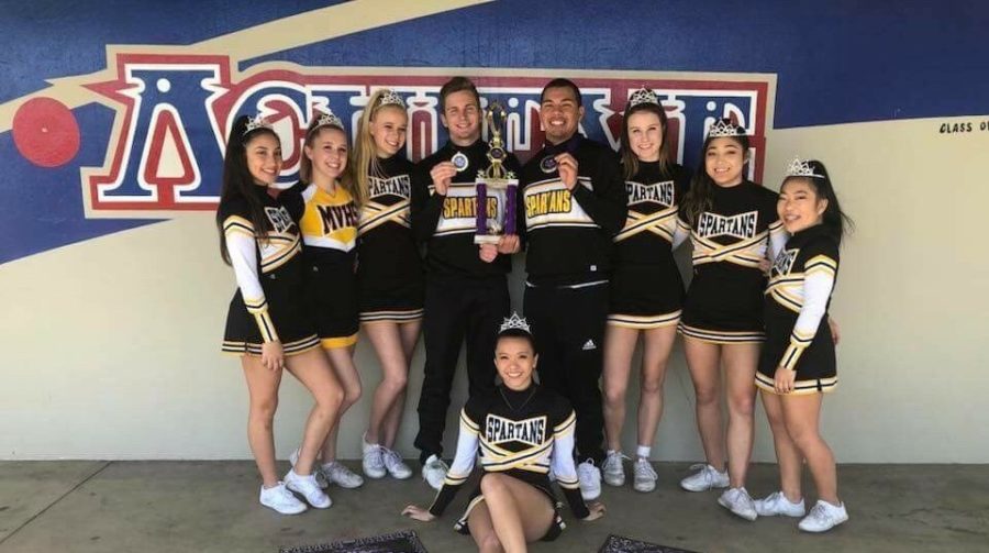 MVHS cheerleading wins California Royalty Championship for the second time