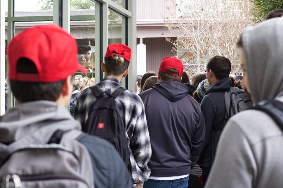Student+suspended+after+taking+%E2%80%9CMake+America+Great+Again%E2%80%9D+hats+from+peers+at+walkout