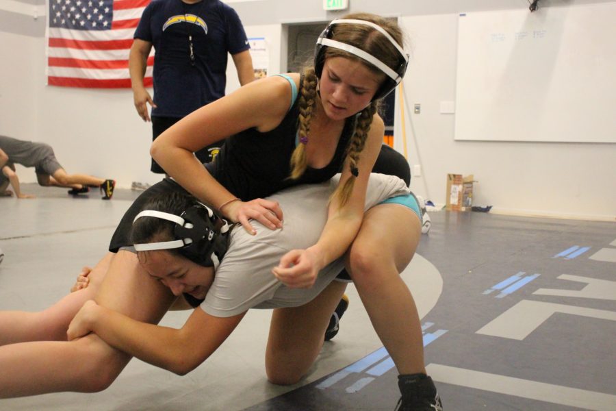 Girls tackle gender stereotypes on the mat