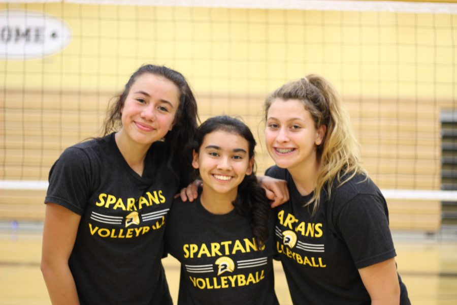 Meet the 3 Freshmen on Girls Varsity Volleyball
