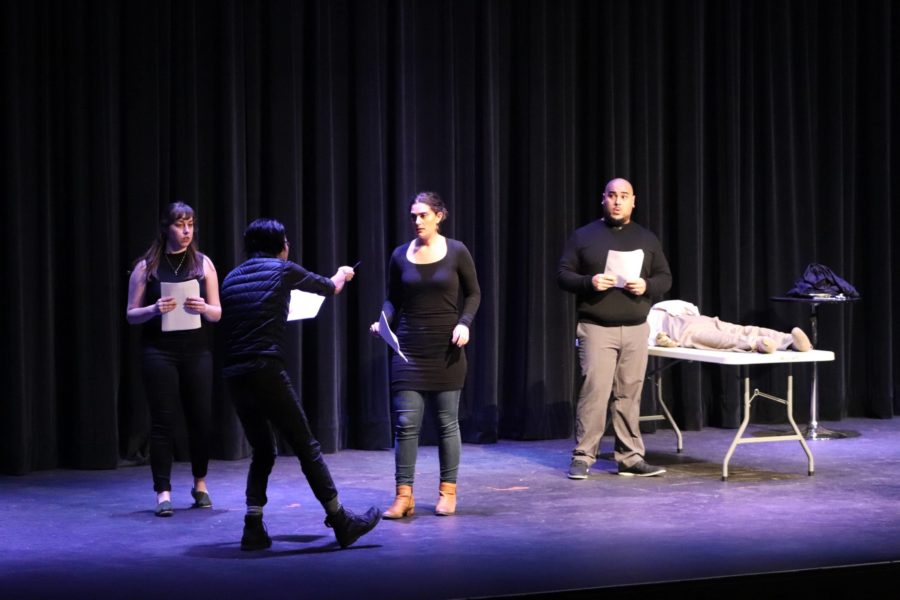 Young playwright performance