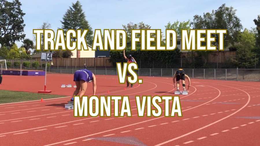 Track and Field Meet vs. Monta Vista High School