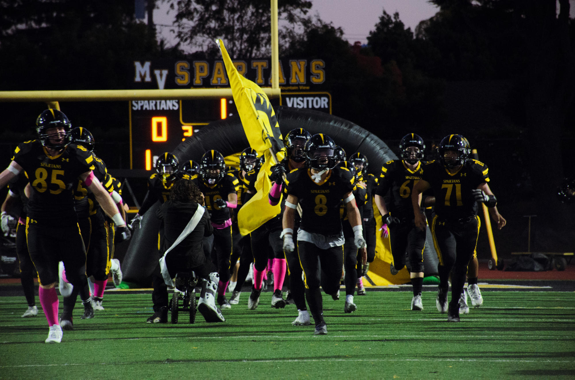 Spartans face tough 21-14 loss to Burlingame in Homecoming game