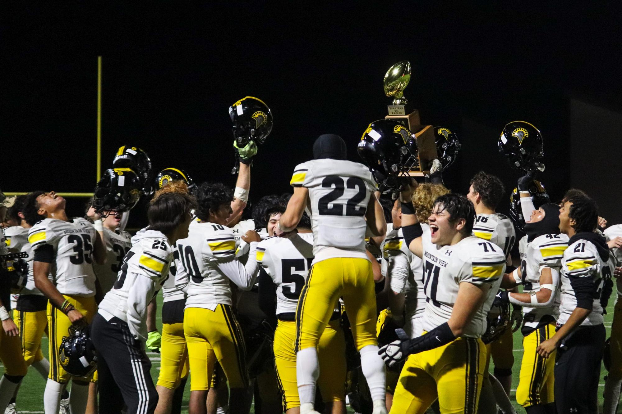 Spartans cap off football season with 42-13 victory over Eagles