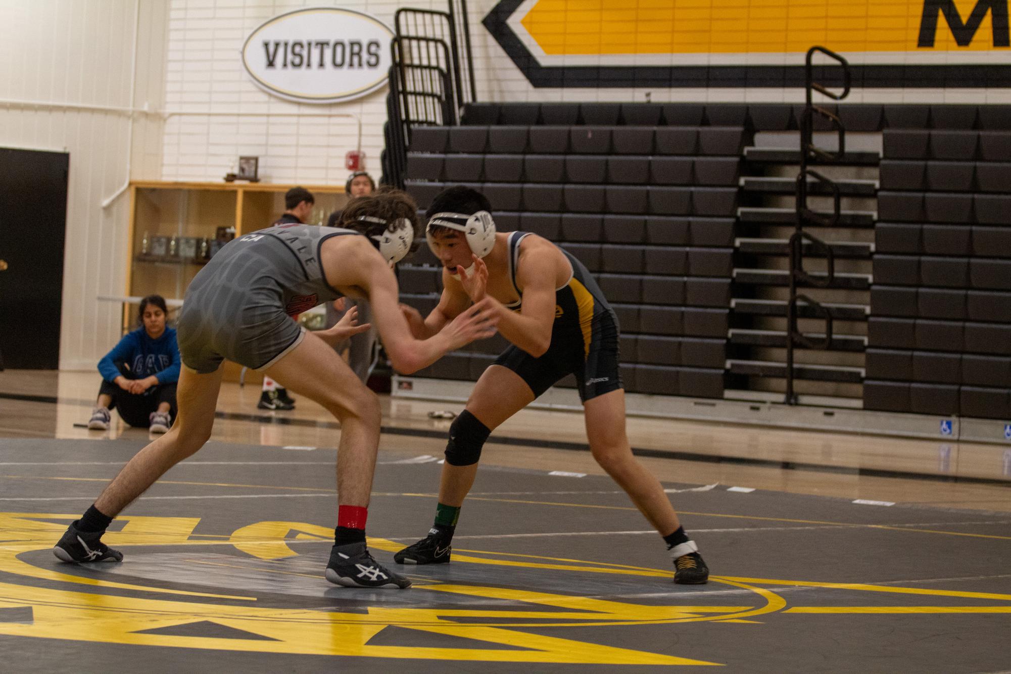 Photo story: Spartans celebrate senior wrestlers at final dual meet
