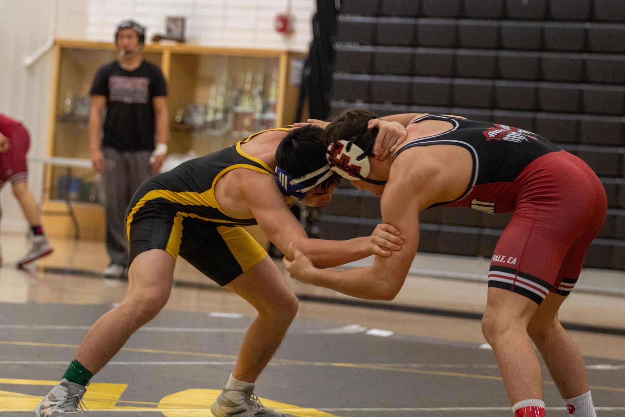 Photo story: Spartans celebrate senior wrestlers at final dual meet