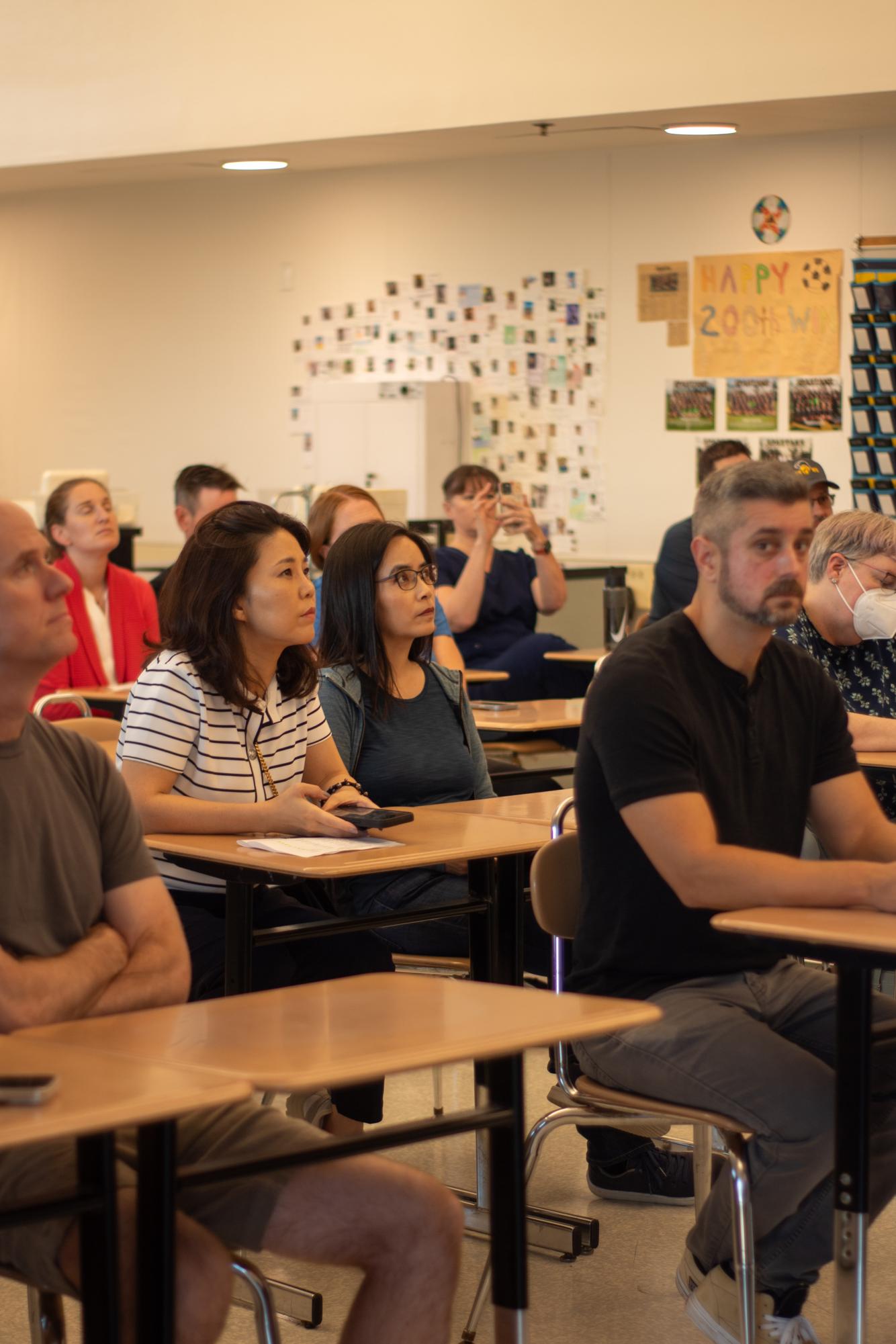 MVHS welcomes parents at "Back to School Night"