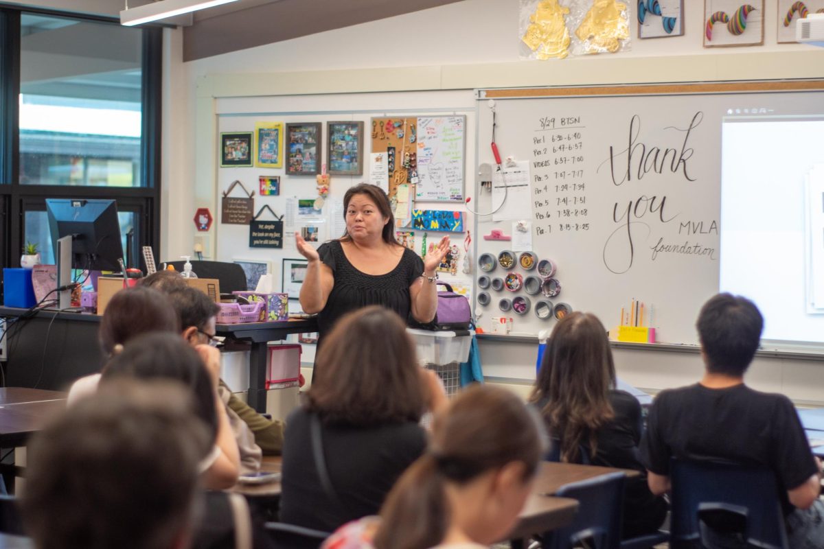 MVHS welcomes parents at "Back to School Night"