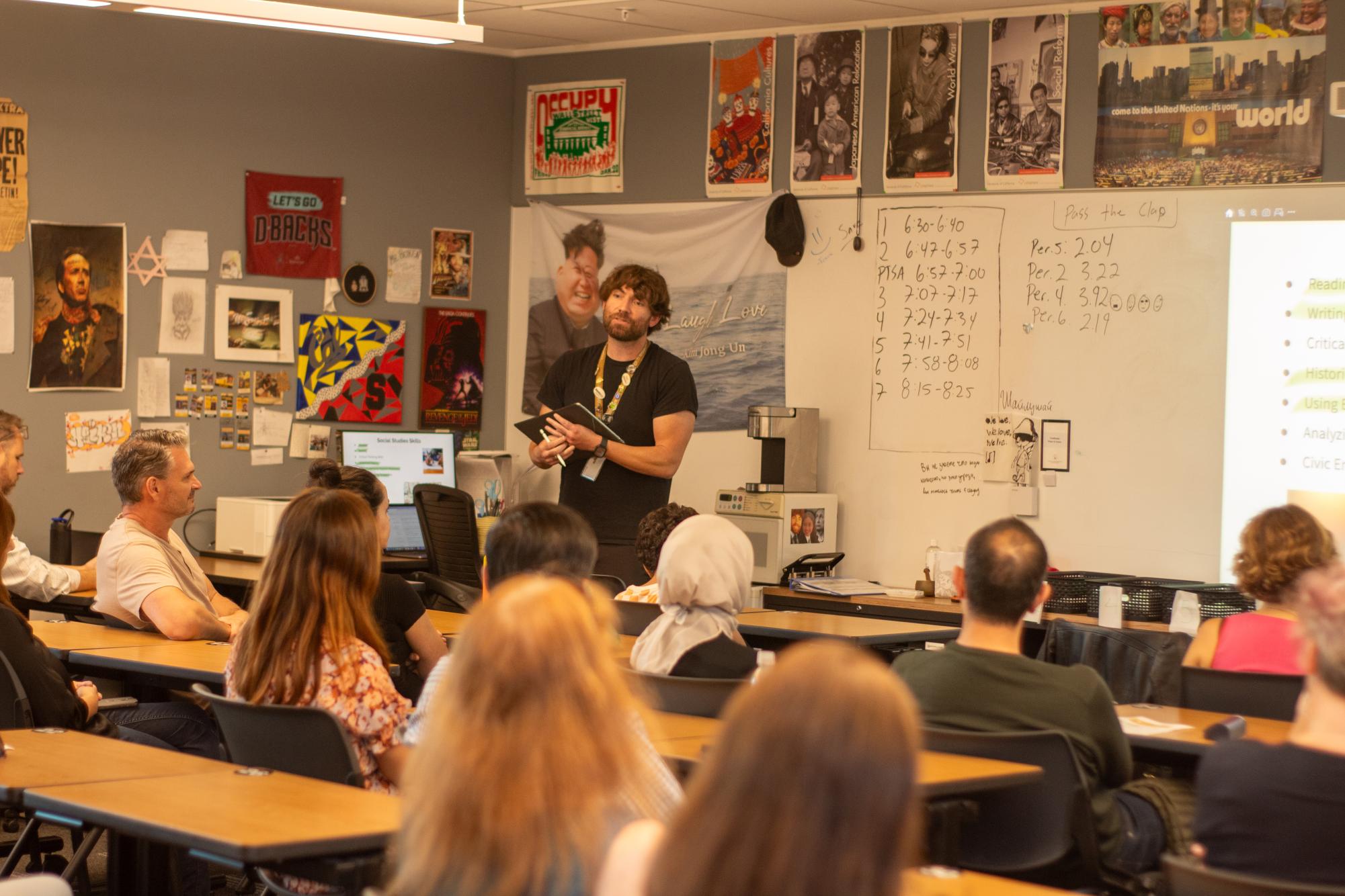MVHS welcomes parents at "Back to School Night"