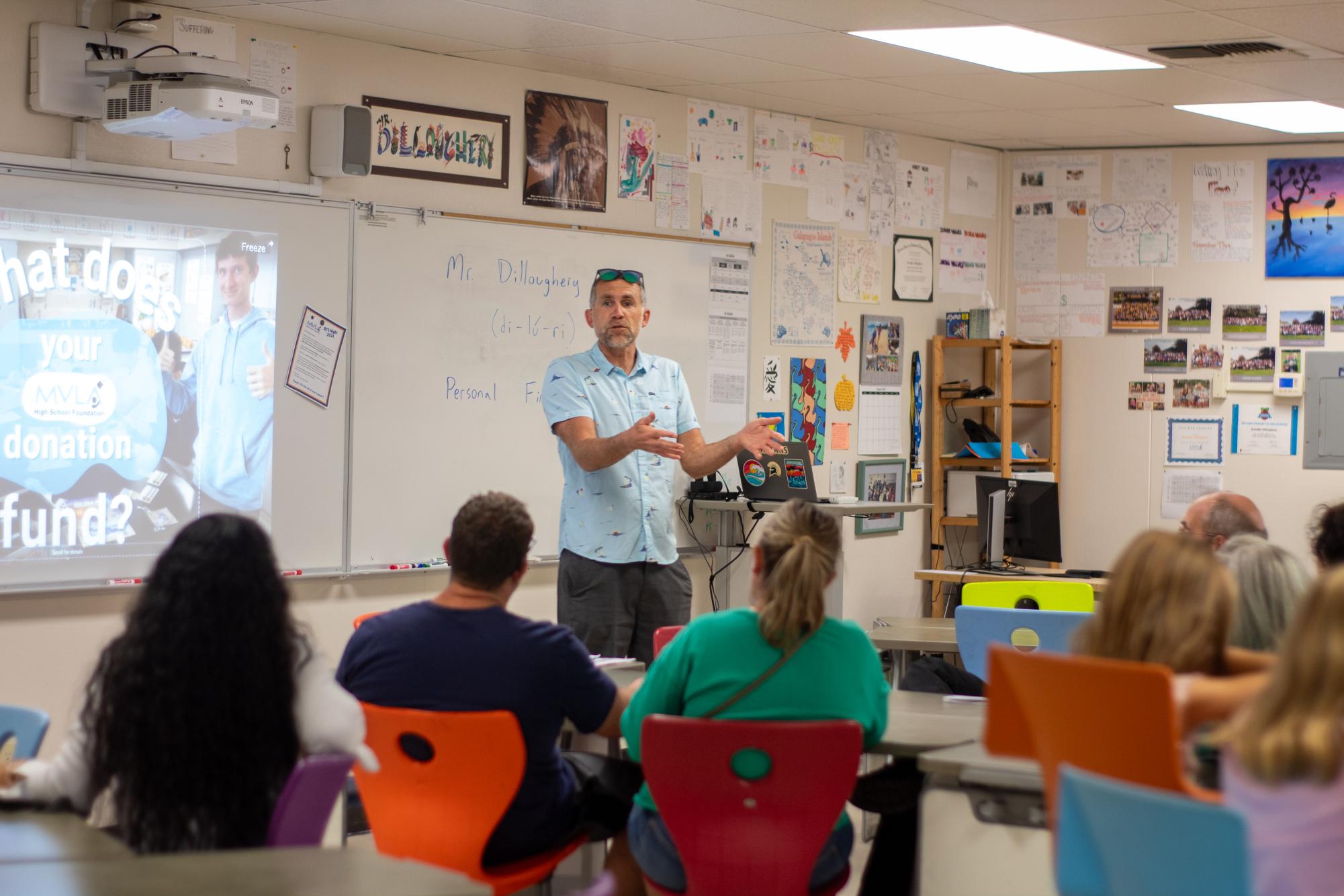 MVHS welcomes parents at "Back to School Night"