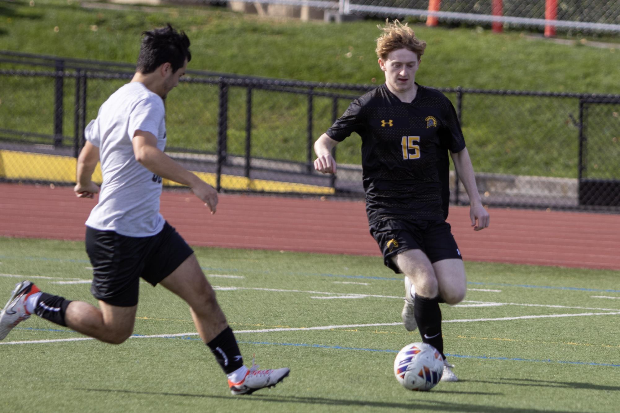 Photo Story: Boys soccer triumphs 3-2 in annual alumni game