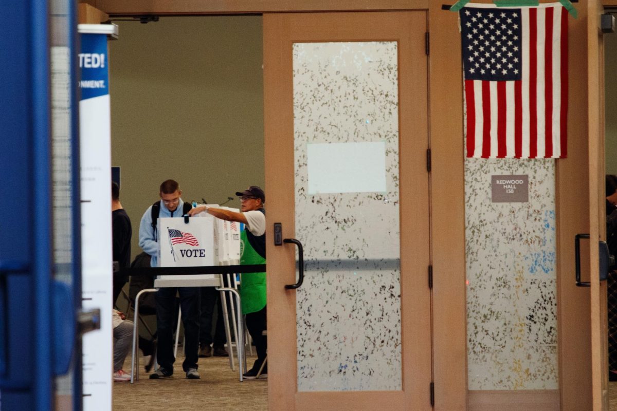 Mountain View voters submitted their ballots on Nov. 5 inside the Mountain View Community Center.