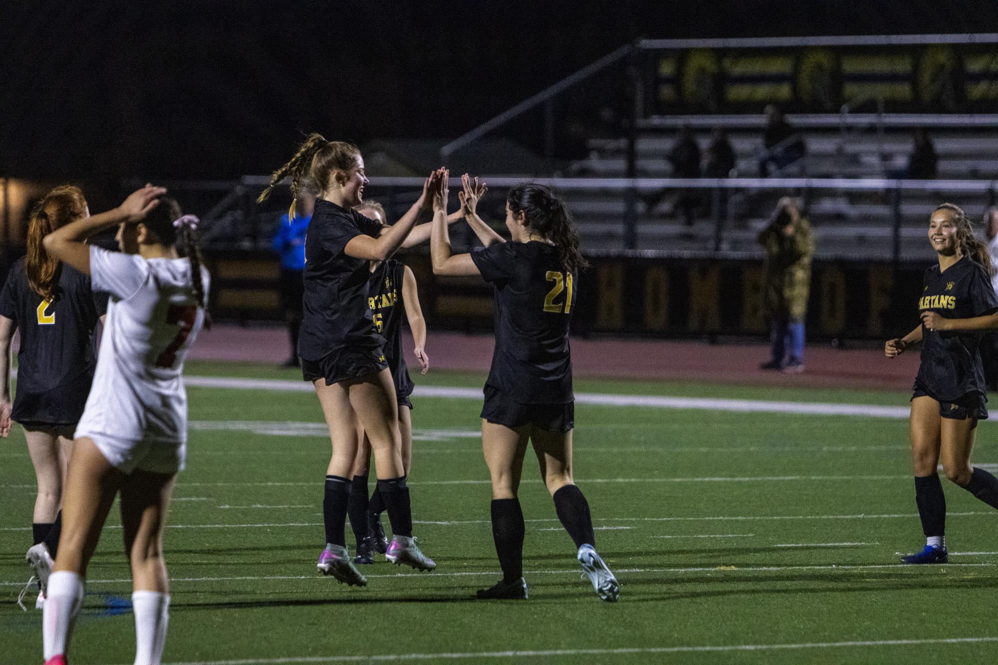 Girls soccer dominates Westmont 8-0 in season opener