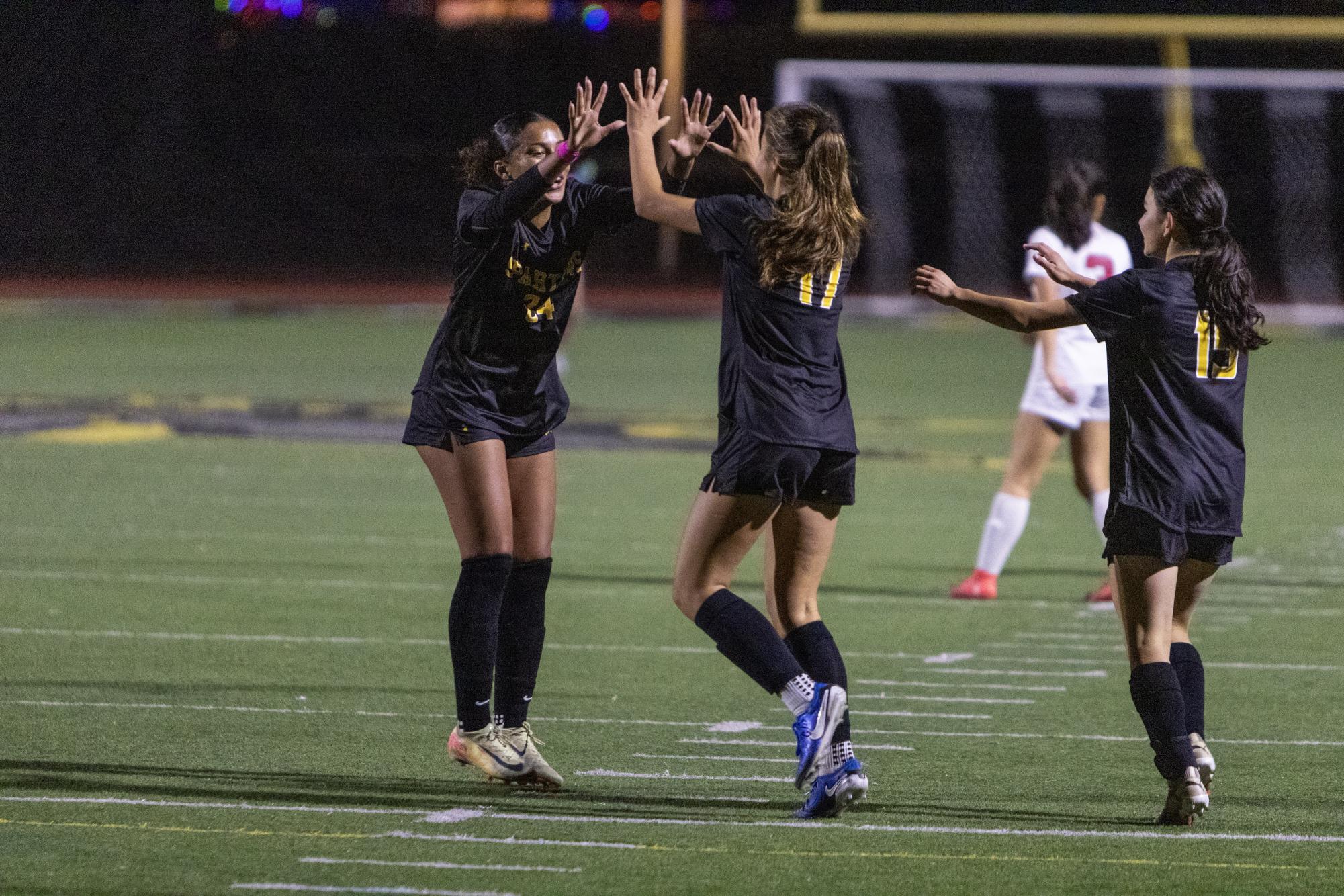 Girls soccer dominates Westmont 8-0 in season opener