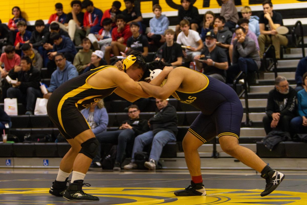 Wrestling team celebrates senior night; loses to Milpitas and Lynbrook