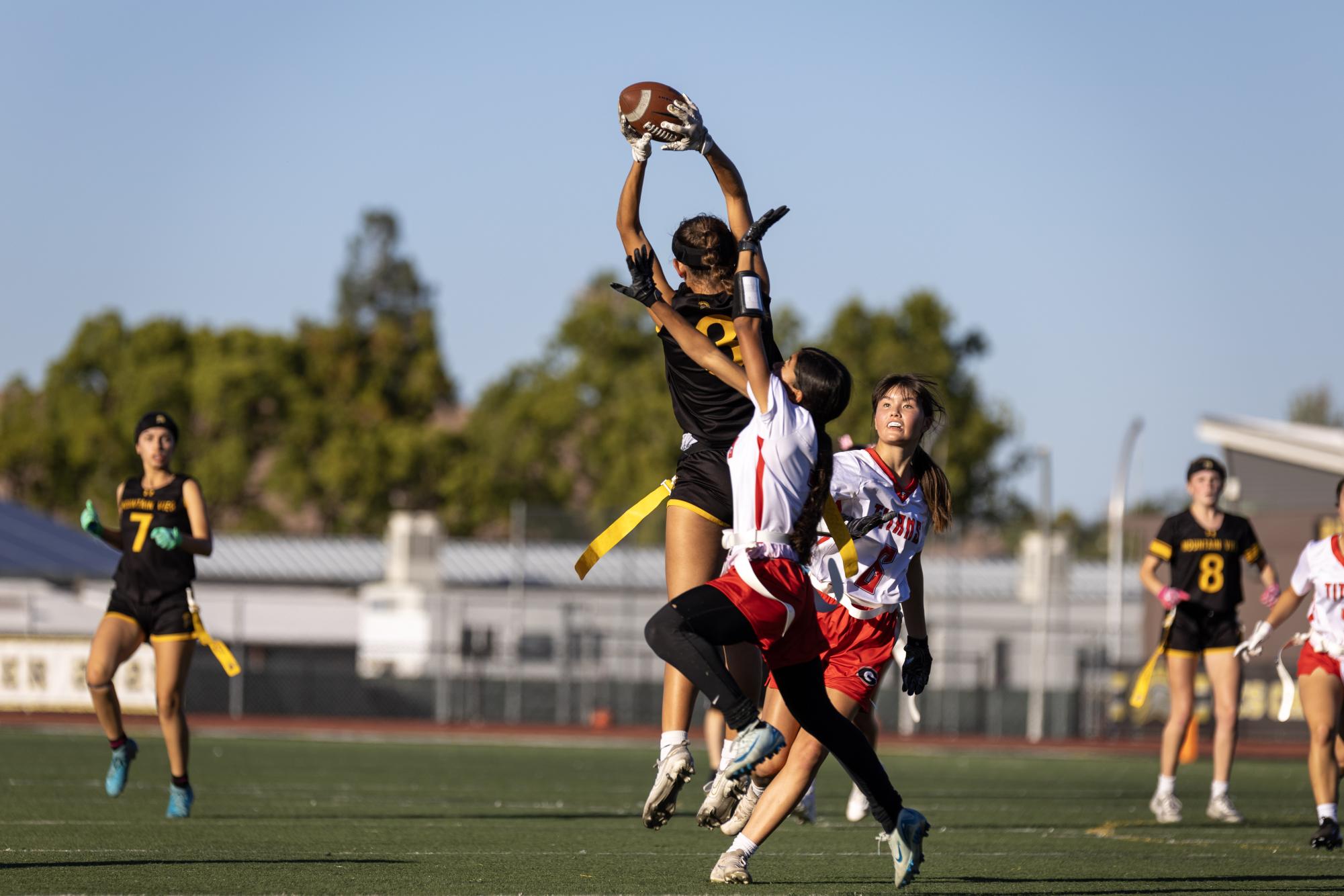 Photo Story: Flag football loses 7-14 to Gunn