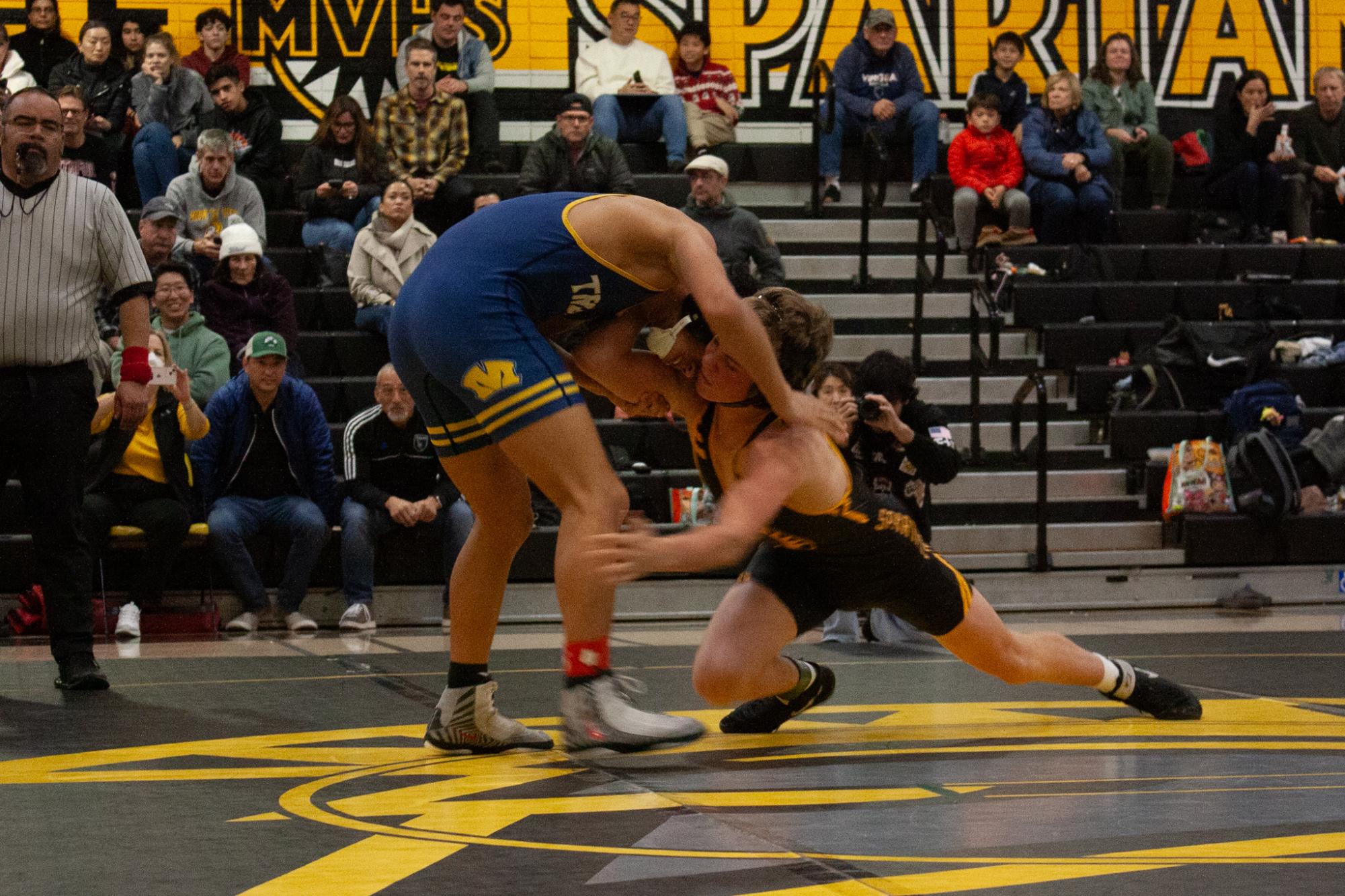 Photo Story: Girls wrestling dominates Milpitas 60-9, boys lose 31-46