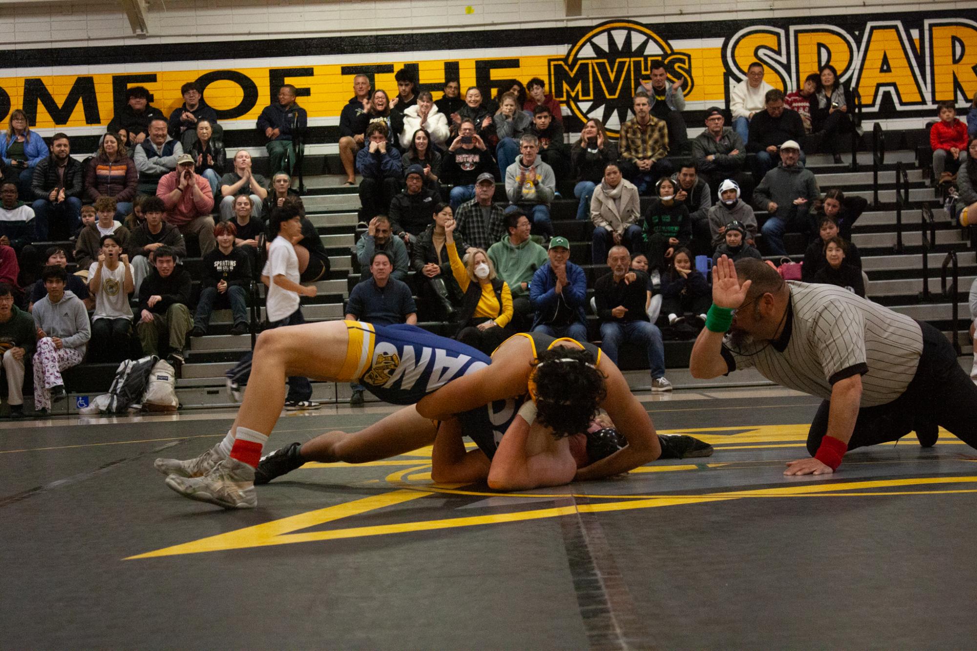 Photo Story: Girls wrestling dominates Milpitas 60-9, boys lose 31-46
