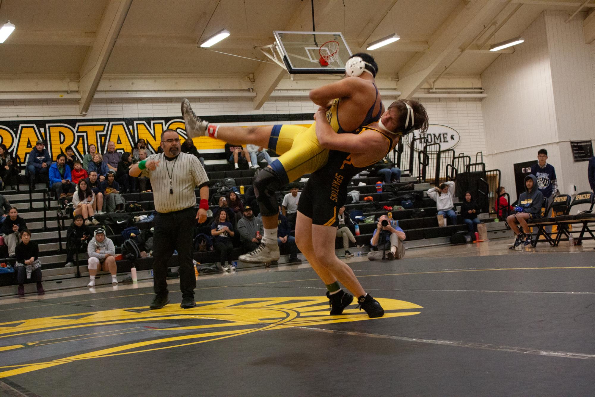 Photo Story: Girls wrestling dominates Milpitas 60-9, boys lose 31-46