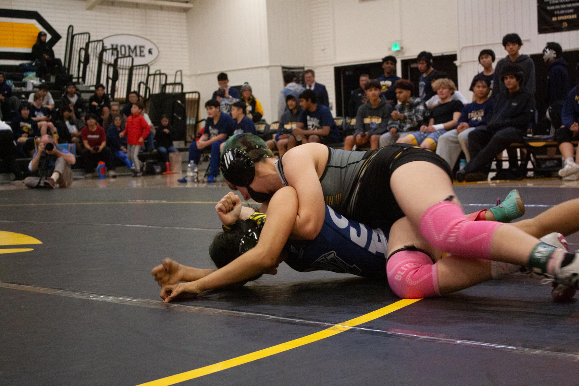 Photo Story: Girls wrestling dominates Milpitas 60-9, boys lose 31-46