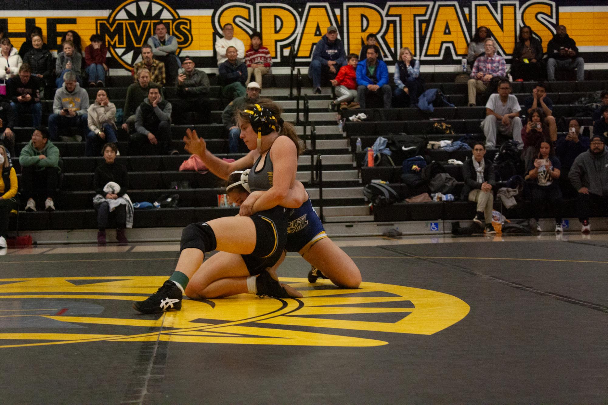 Photo Story: Girls wrestling dominates Milpitas 60-9, boys lose 31-46
