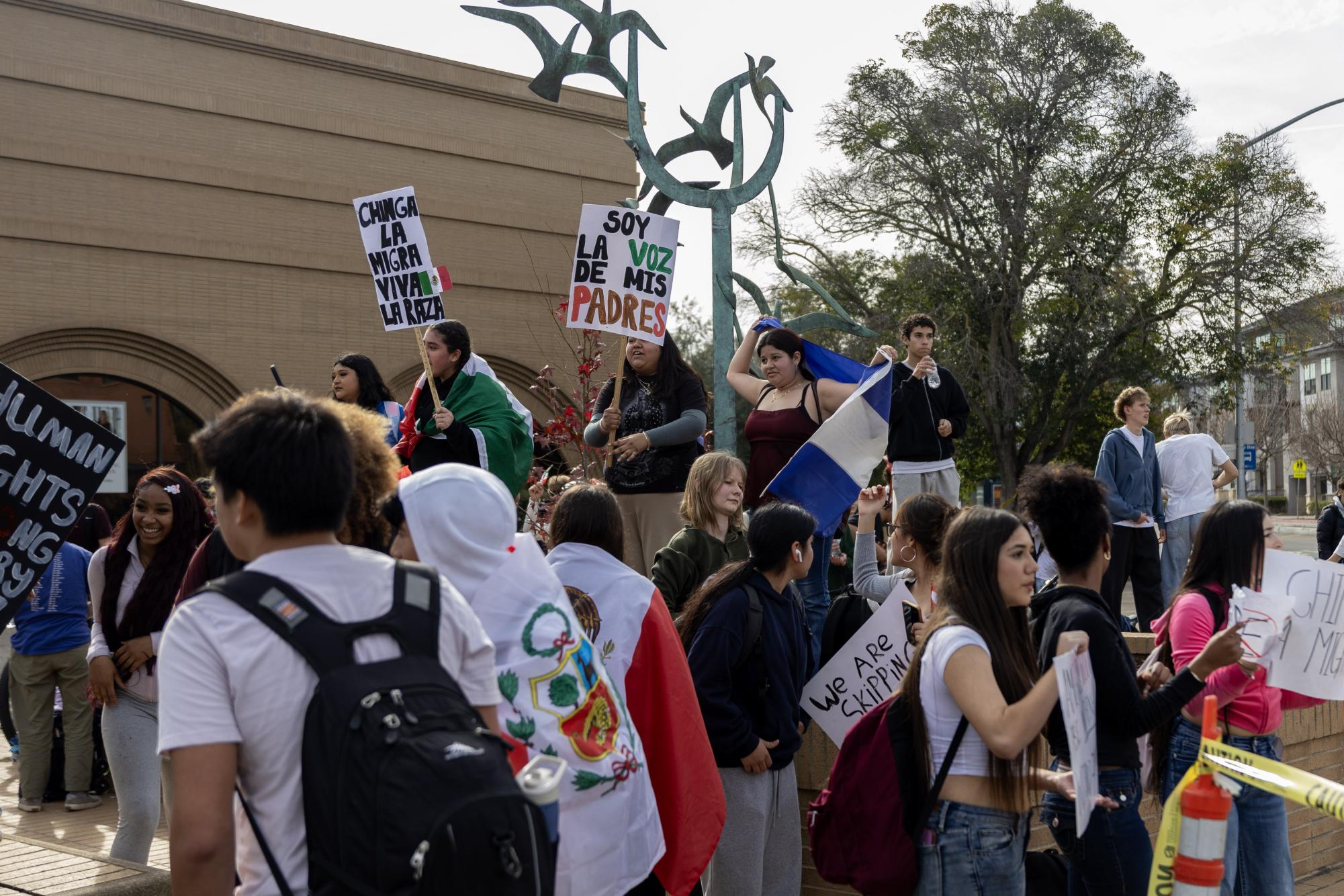 MVHS students join national walkout protesting ICE
