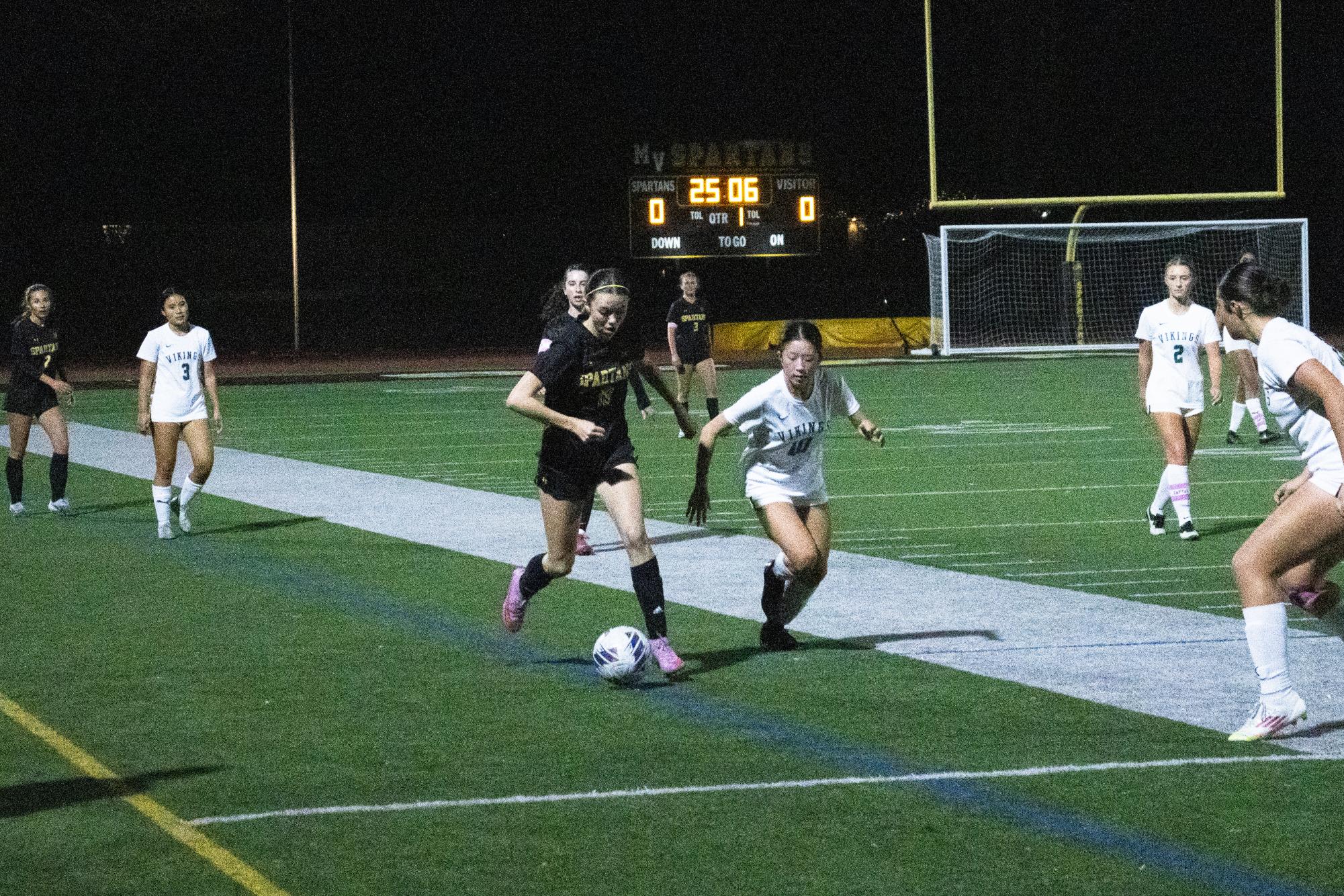 Girls soccer shuts out Los Altos 2-0 in rivalry game